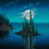 The Shimmering Moon