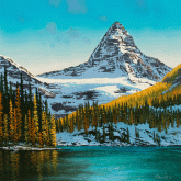 Larch Season At Assiniboine