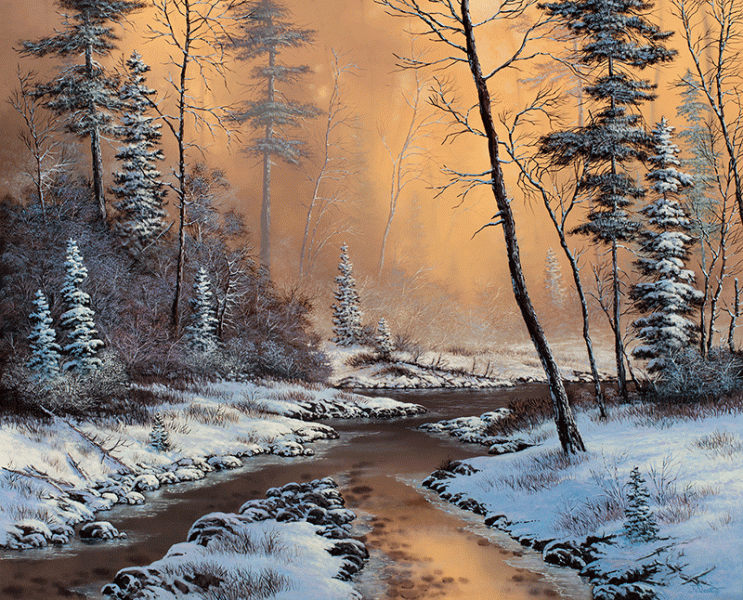 Winter's Golden Hour